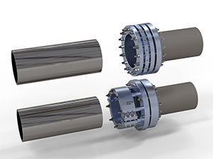 Pipe Connectors | General Construction Industry | Mechanical Research & Design, Inc., Manitowoc Wisconsin, U.S.A.