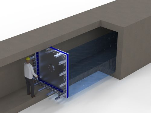 BULKHEADS AND LARGE ISOLATION BARRIERS; TUNNEL, INLET, AND CHANNEL OPTIONS