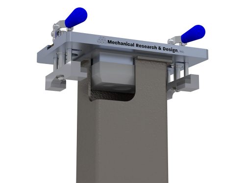 EXHAUST LEAK TESTER; MUFFLER LEAK TESTER; AUTOMOTIVE LEAK TESTER; WELD LEAK TESTER; PRODUCT LEAK TESTING; RESEARCH & DEVELOPMENT; WORK ASSIST TOOLS; MRD INDUSTRIAL; SEALFAST® PRODUCTS; MECHANICAL RESEARCH & DESIGN, INC.