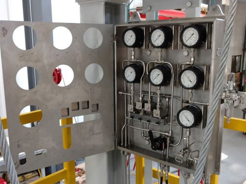 CONTROL PANEL; OFFSHORE CONTROL PANEL; PRODUCT TESTING; PRODUCT LEAK TESTING; DIVERTER CONTROL PANEL; OFFSHORE CONTROLS; RESEARCH & DEVELOPMENT; MRD INDUSTRIAL; SEALFAST® PRODUCTS; MECHANICAL RESEARCH & DESIGN, INC.