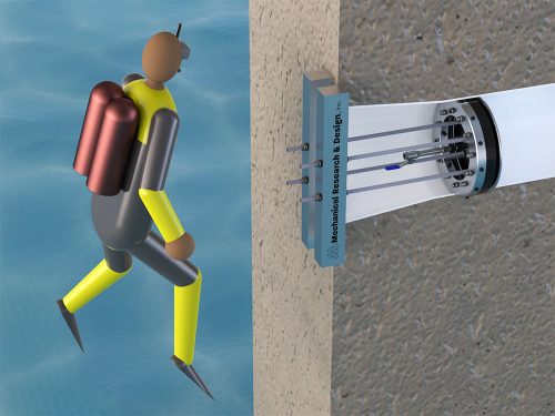 UNDERWATER CONSTRUCTION TOOLS; MARINE CONSTRUCTION TOOLS; DIVER PLUGS; ISOLATION BARRIERS; PRESSURE BARRIERS; SEALFAST® PRODUCTS; MRD CONSTRUCTION; MECHANICAL RESEARCH & DESIGN, INC.